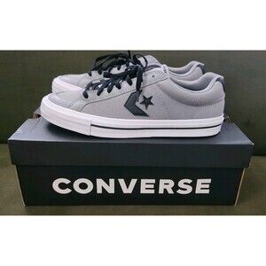 Converse  Unisex Sport Casual Ox Shoes Classic Gray w/Black/White Men 11.5 W 13